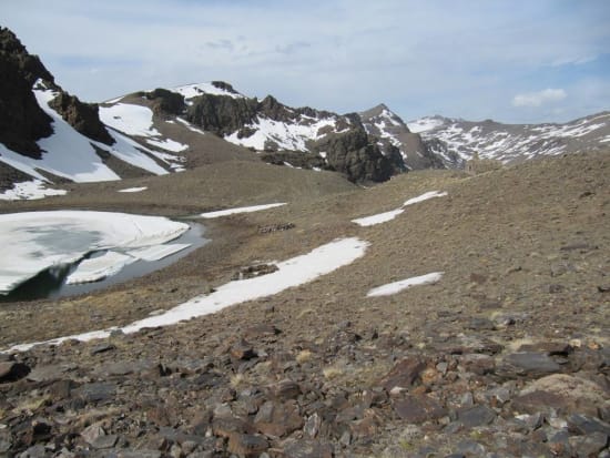 Bivouac by Laguna de Caballo