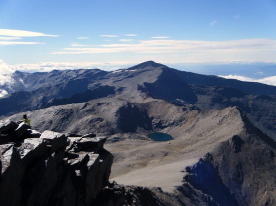 West from Mulhacen summit