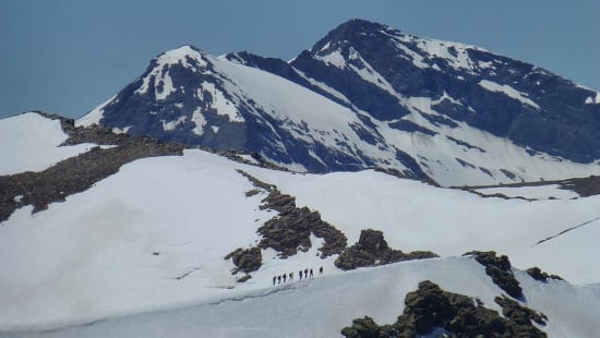 Crossing between Puntal de Juntillas and Puntal de los Cuartos