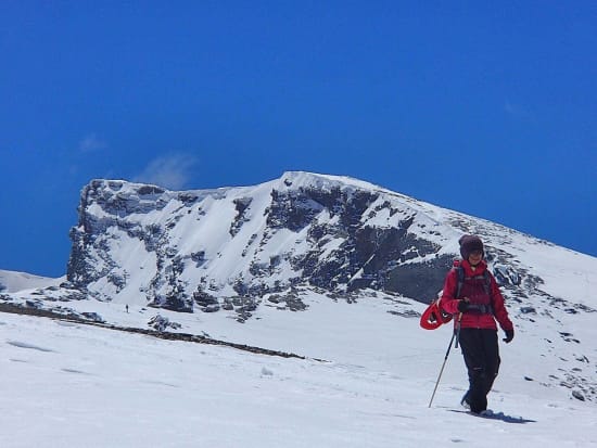 Ann with Veleta 3394 behind