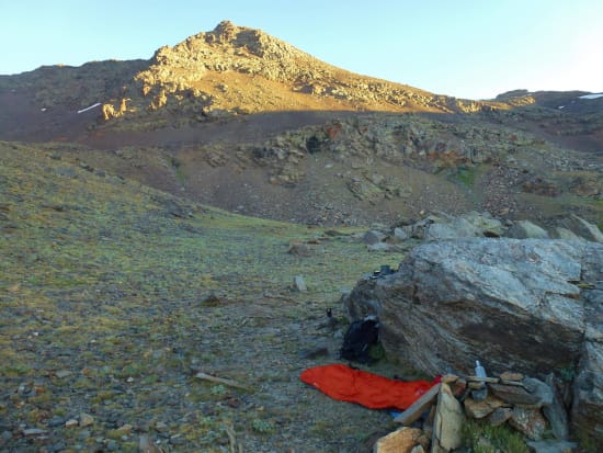 Bivouac at Lavaderos de la Reina