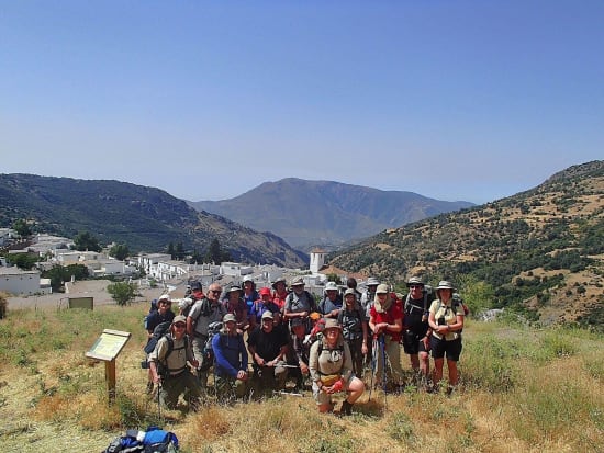 Starting off from the village of Capileira in the Alpujarras