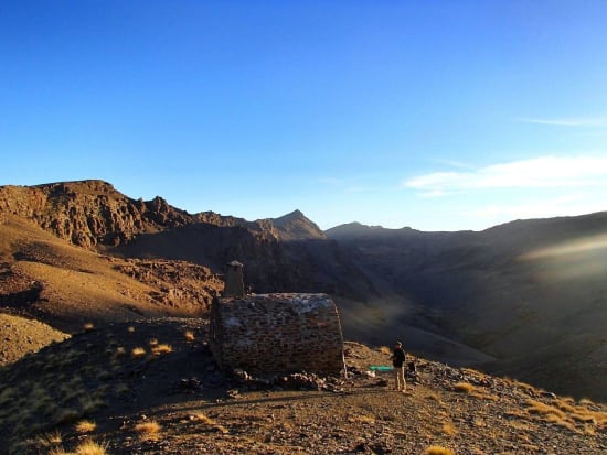 Sunrise at the Refugio de Caballo