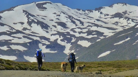 On the way up Mulhacen