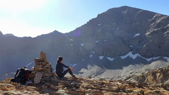 On the summit of Juego de Bolos