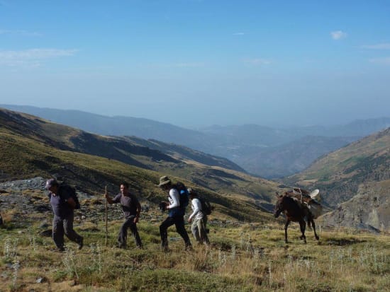 En route to the refuge