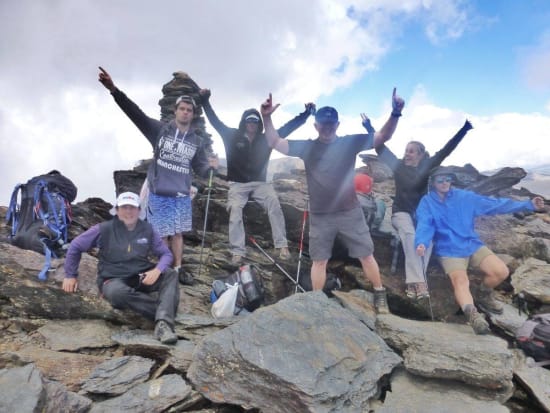 On the summit of Alcazaba