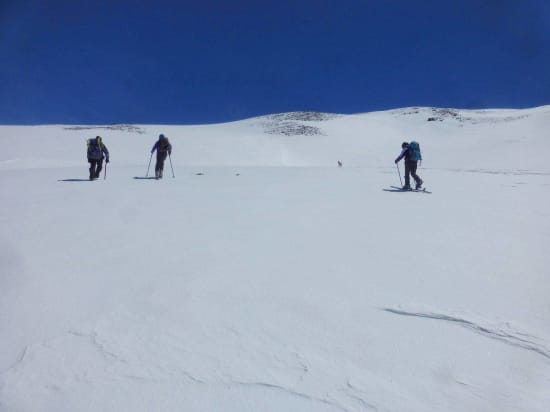 Ski Touring on the Cerro de Caballo, Sierra Nevada