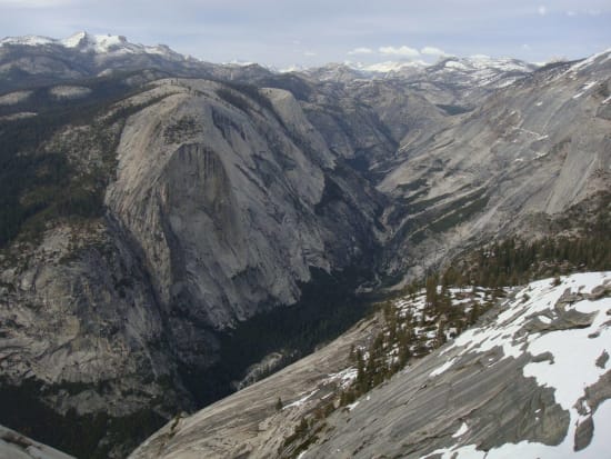 View north from the summit