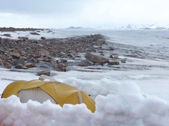 Camp at Circo de las Altares