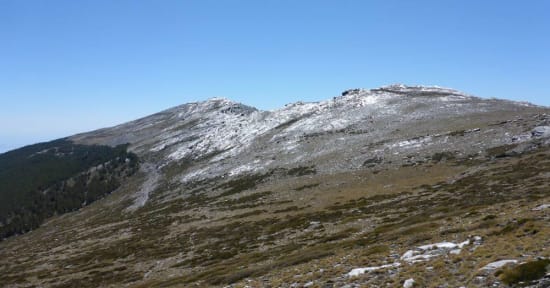 Peña de los Papos (far left)