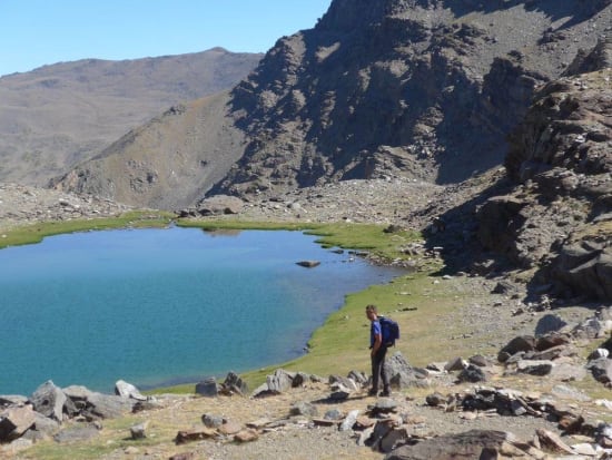 Laguna de la Mosca and Alcazaba