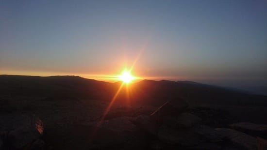 Sunrise from Peñon del Muerto II