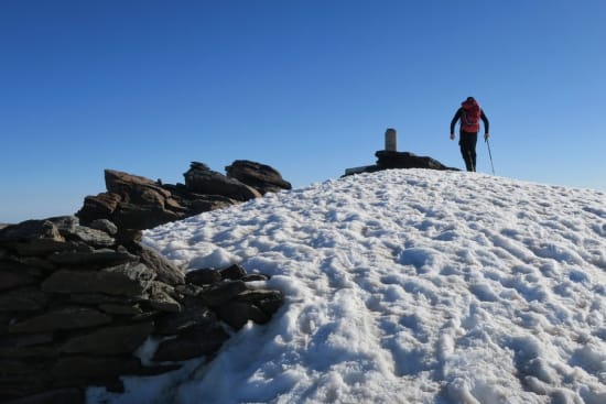 Approaching the summit of Mulhacén