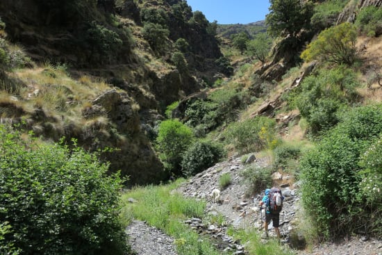 Day 1 - water in the Peña Horadada