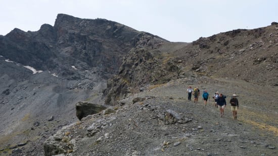 Descending from Los Posiciones to the start of the Veredon Inferior