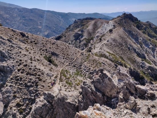 Puntales del Tigre from the summit of Corazon de la Sandia