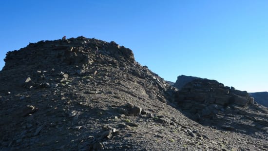 5 minutes walk to the Puntal de Siete Lagunas 