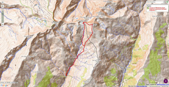2 day ascent of Mulhacen mountain from Capileira 2 day ascent of Mulhacen mountain from Capileira