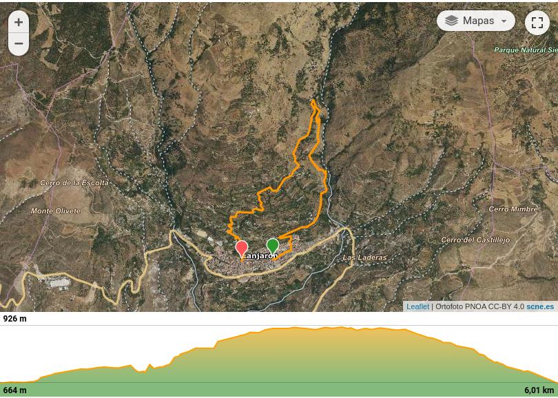 Map Aceituno - Cecarta