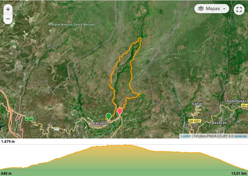 Map Cerecillo - Mezquerina