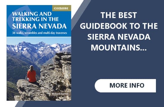 Cicerone Guide Book Sierra Nevada