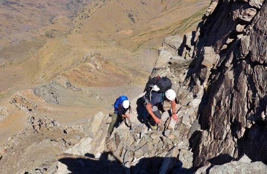Scrambling in Granada, Spain