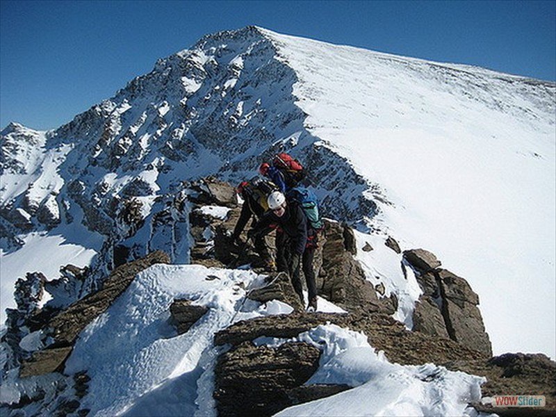 Alpine Introduction Mountaineering Course, Sierra Nevada, Spain