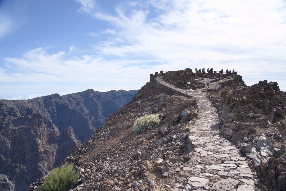 Rim of the Caldera de Taburiente Slide 3