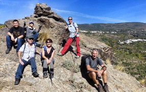 Walking in the Taha del Pitres