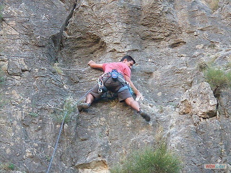 Ropework courses Sierra Nevada Slide 7