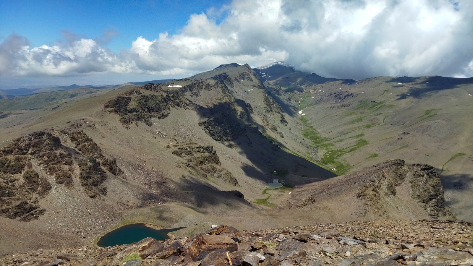 North from summit of Cerro de Caballo