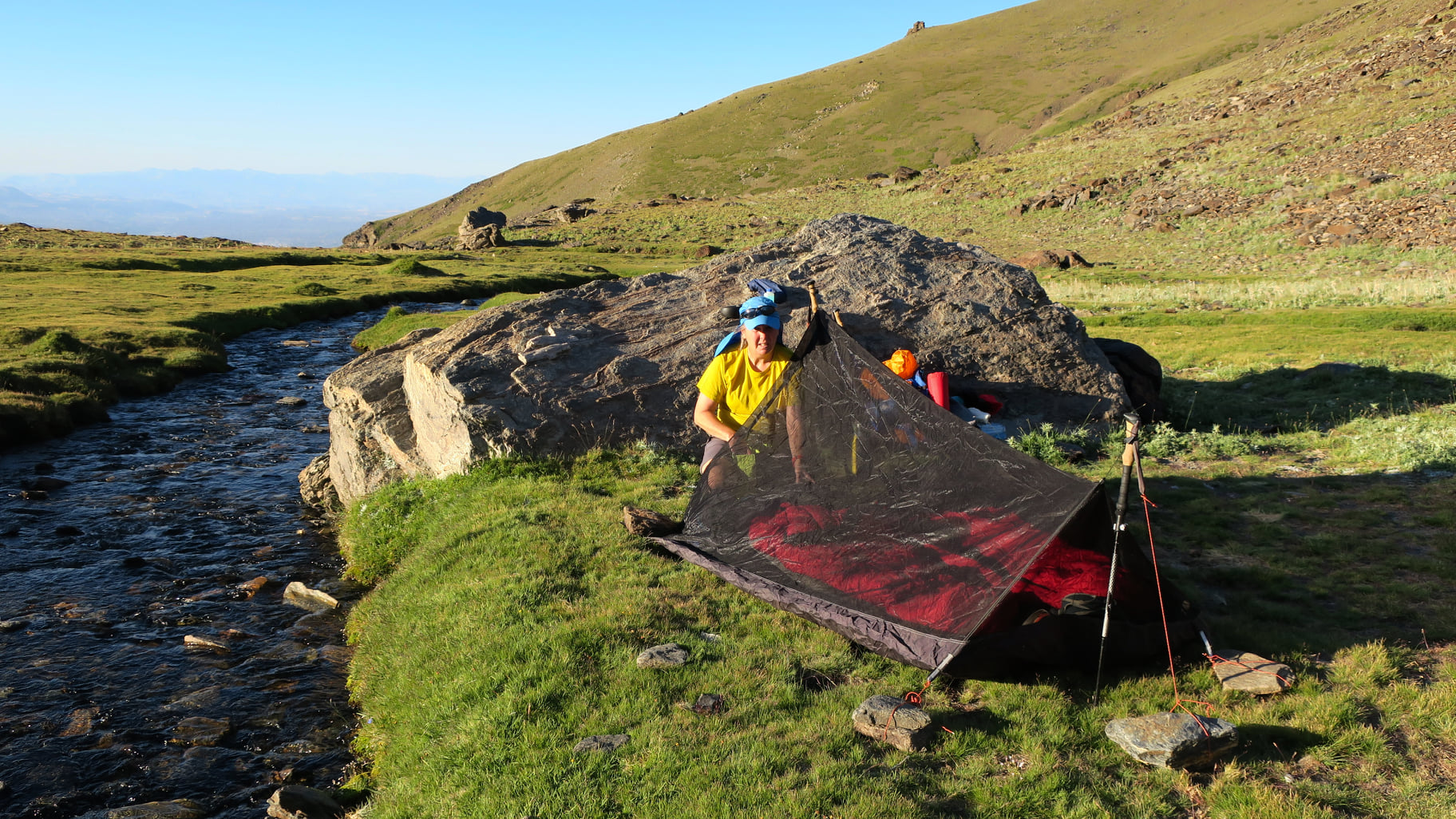 The campsite in Lavaderos de la Reina