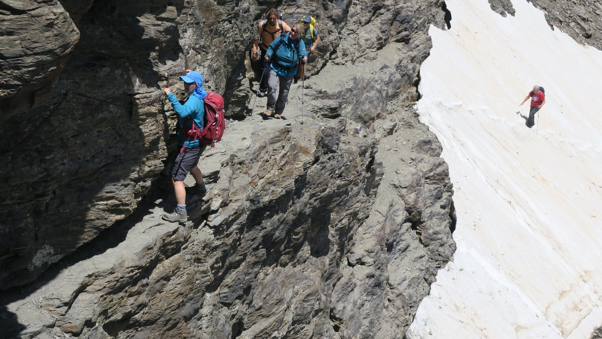 At the Paso de los Guias, Veleta