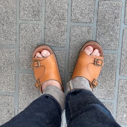 靴擦れした