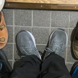 風強かったな