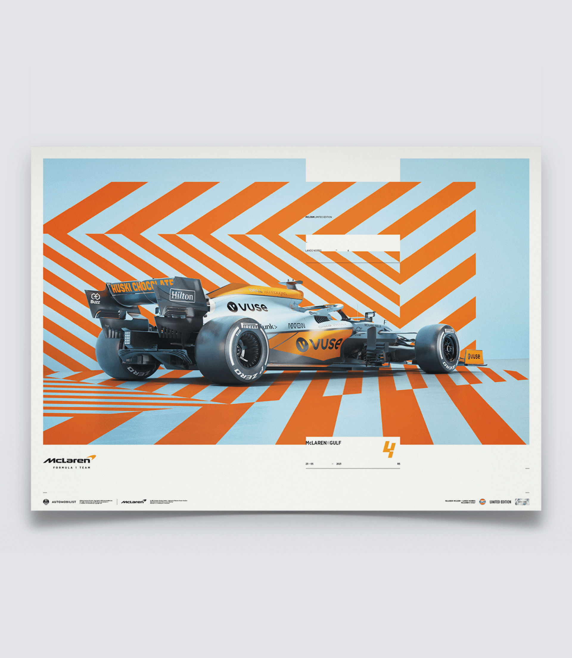 Formula 1 Posters  The Official McLaren Store