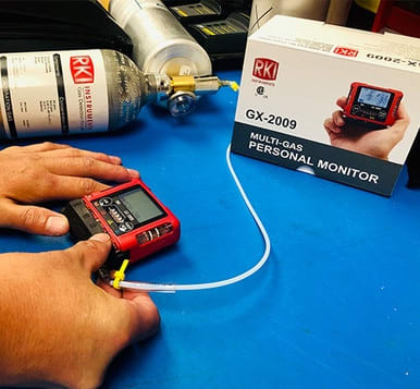 RKI Instruments Gas Monitor Calibration Service
