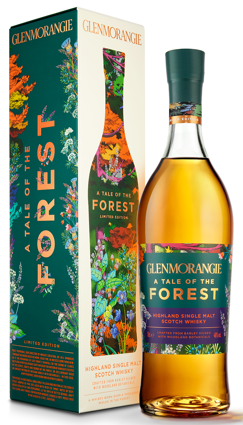 Glenmorangie on Twitter: Take a peek at our luscious new limited edition,  Glenmorangie A Tale of the Forest, with a botanical gift box designed by  Thai illustrator Pomme Chan. Enjoy it in