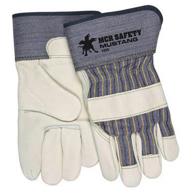MCR Mustang Grain Leather Palm Gloves 1935 (12 pairs)