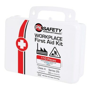 PK Safety Responder 25 First Aid Kit Weatherproof Case