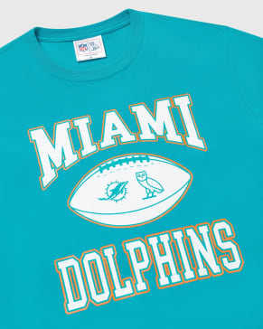 NFL Miami Dolphins Longsleeve T-Shirt - Teal – October's Very Own Online USA