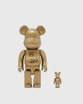 EVISU Bearbrick 1000% Gold Golden Medicom Toy Be@rbrick Limited Rare Sold  Out DS