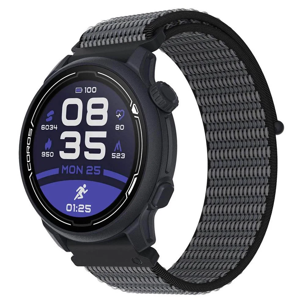 COROS PACE 2 Sport Smartwatch - Dark Navy/Nylon Strap - Left Angle - Open Box