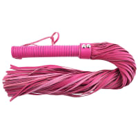 Porduct image for Rouge Garments Large Pink Leather Flogger