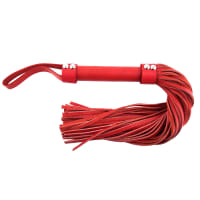 Porduct image for Rouge Garments Red Leather Flogger