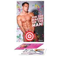 Porduct image for Bachelorette Party Favors Pin The Macho On The Man