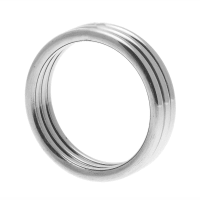 Porduct image for Echo Stainless Steel Triple Cock Ring ML