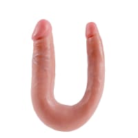 Porduct image for King Cock U-Shaped Small Double Trouble Flesh