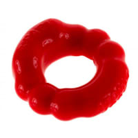 Porduct image for OxBalls Shockingly Superior Red Cock Ring